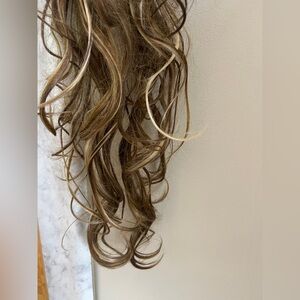 Eve Fine Wig collections hair extensions clip on large curls piece 23-24” long